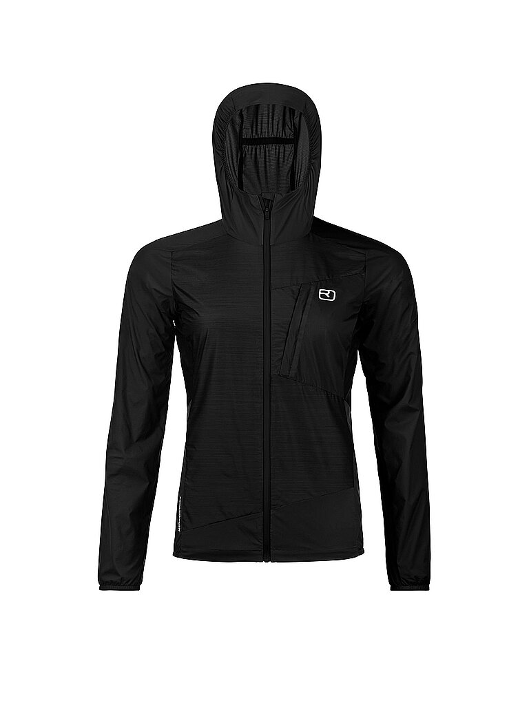 ORTOVOX Damen Windjacke Trace Hoodie schwarz | M