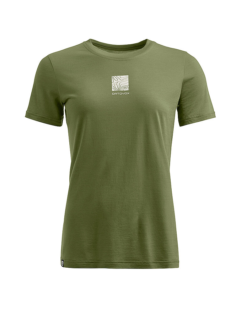ORTOVOX Damen Tourenshirt Abstract 120 Cool Tec grün | XS