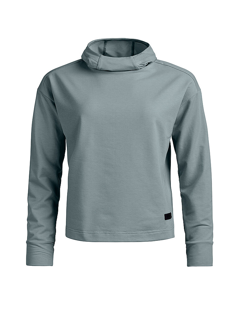 Damen Sweater Affinity Hoodie hellblau M W