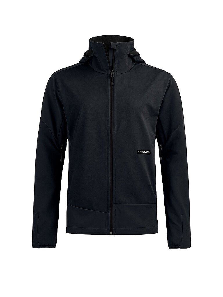 ORTOVOX Damen Touren Softshelljacke Ortler Plus Windstopper Hoodie schwarz | XS