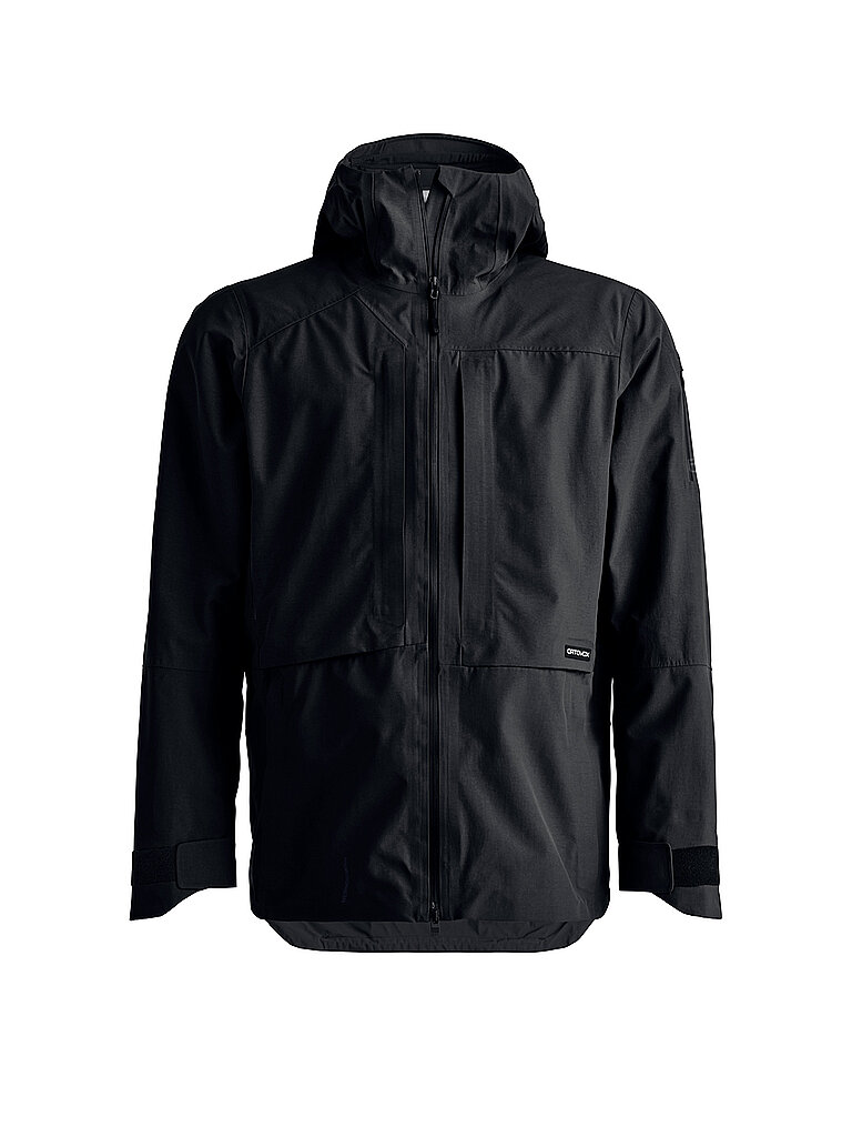 ORTOVOX Herren Tourenjacke Ravine Plus 3L Hoodie schwarz | M