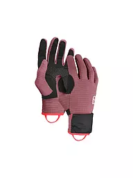 ORTOVOX | Damen  Handschuhe Fleece Grid Cover | rosa