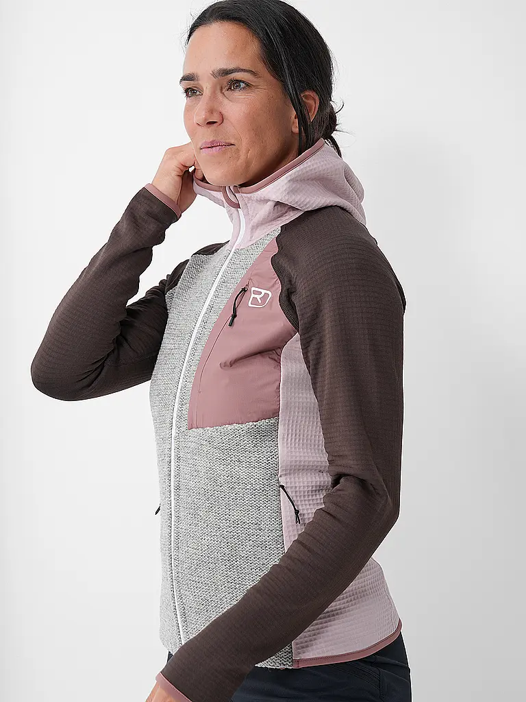 ORTOVOX | Damen Fleecejacke Classic Knit Hoodie | 