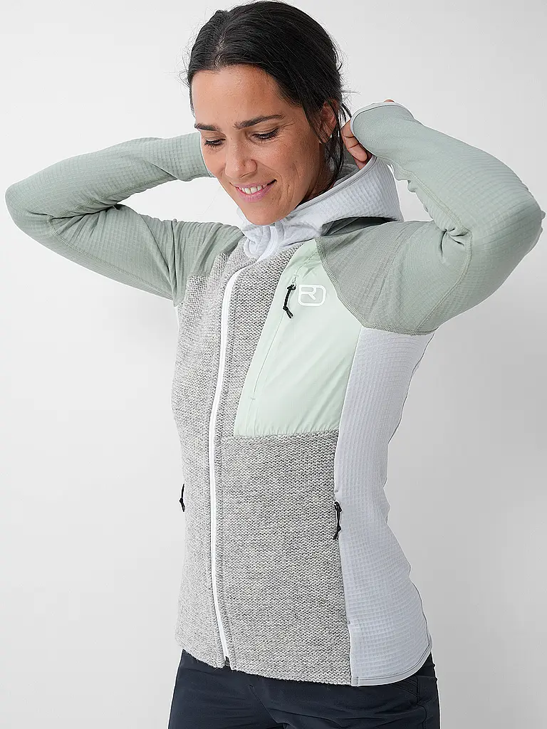 ORTOVOX | Damen Fleecejacke Classic Knit Hoodie | 