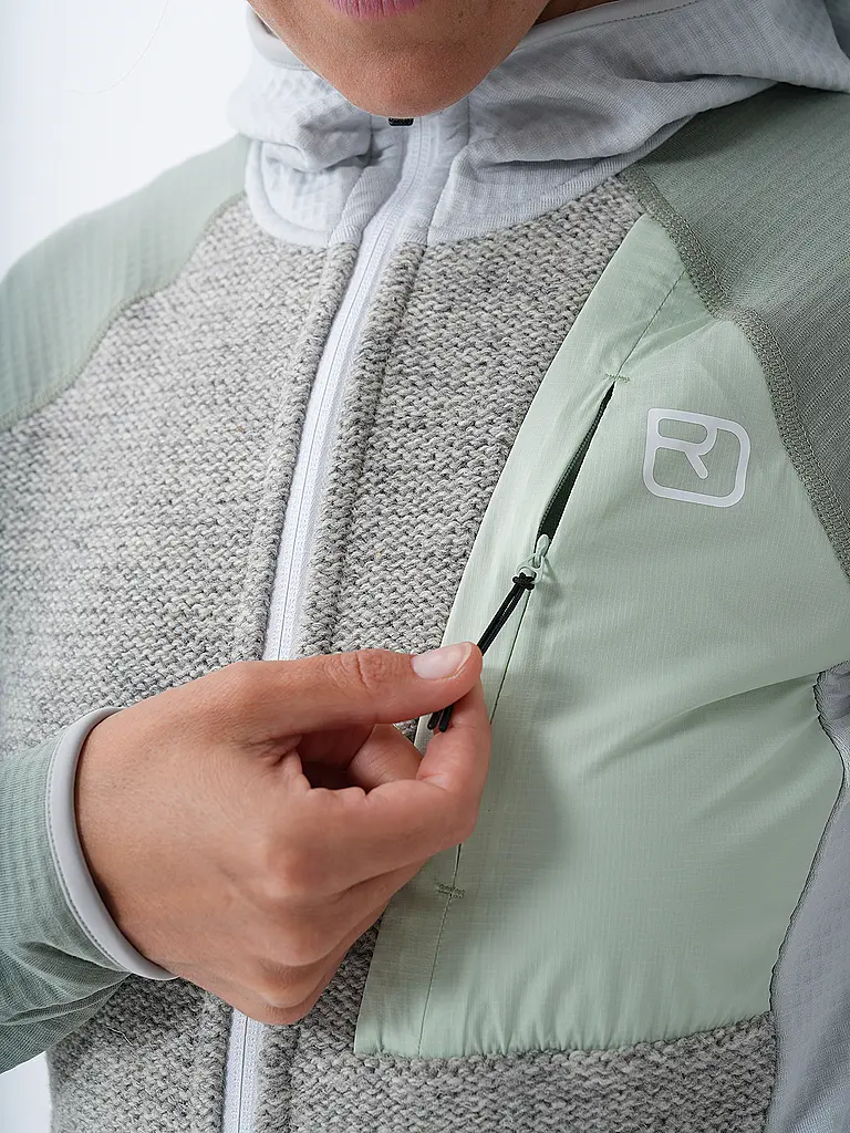 ORTOVOX | Damen Fleecejacke Classic Knit Hoodie | 