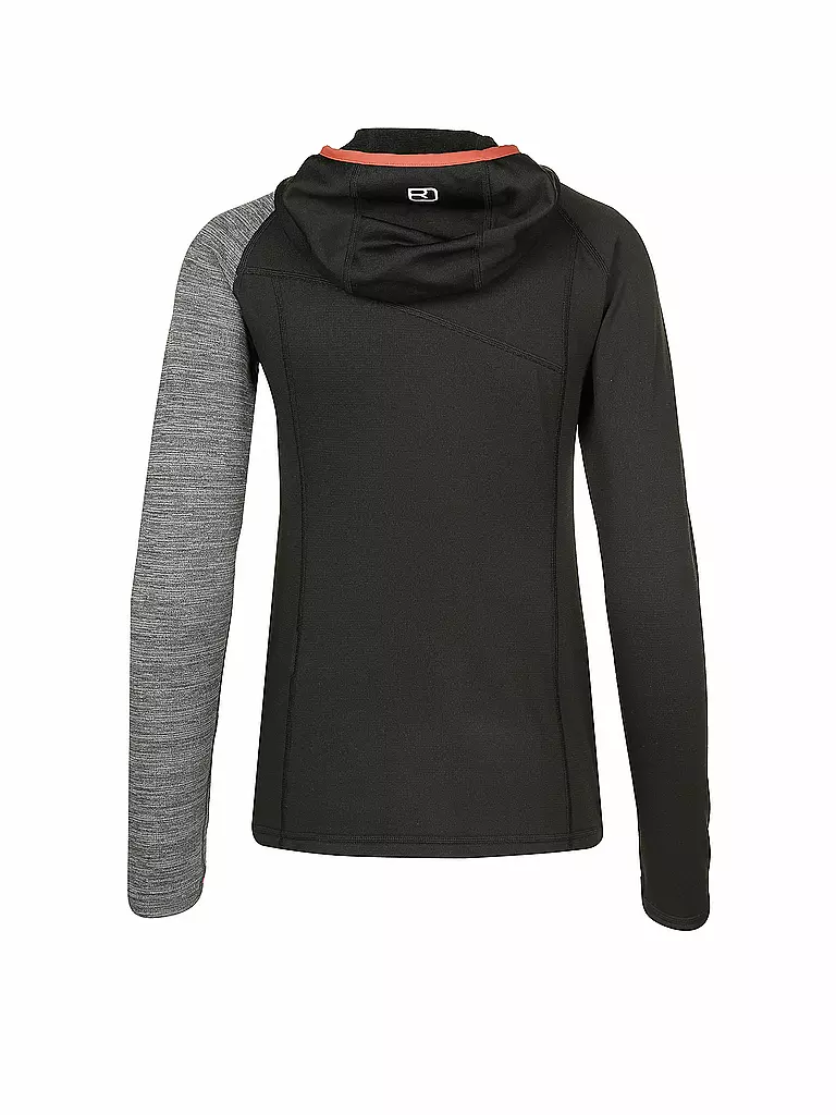 ORTOVOX | Damen Fleecejacke Fleece Light Hoody | schwarz