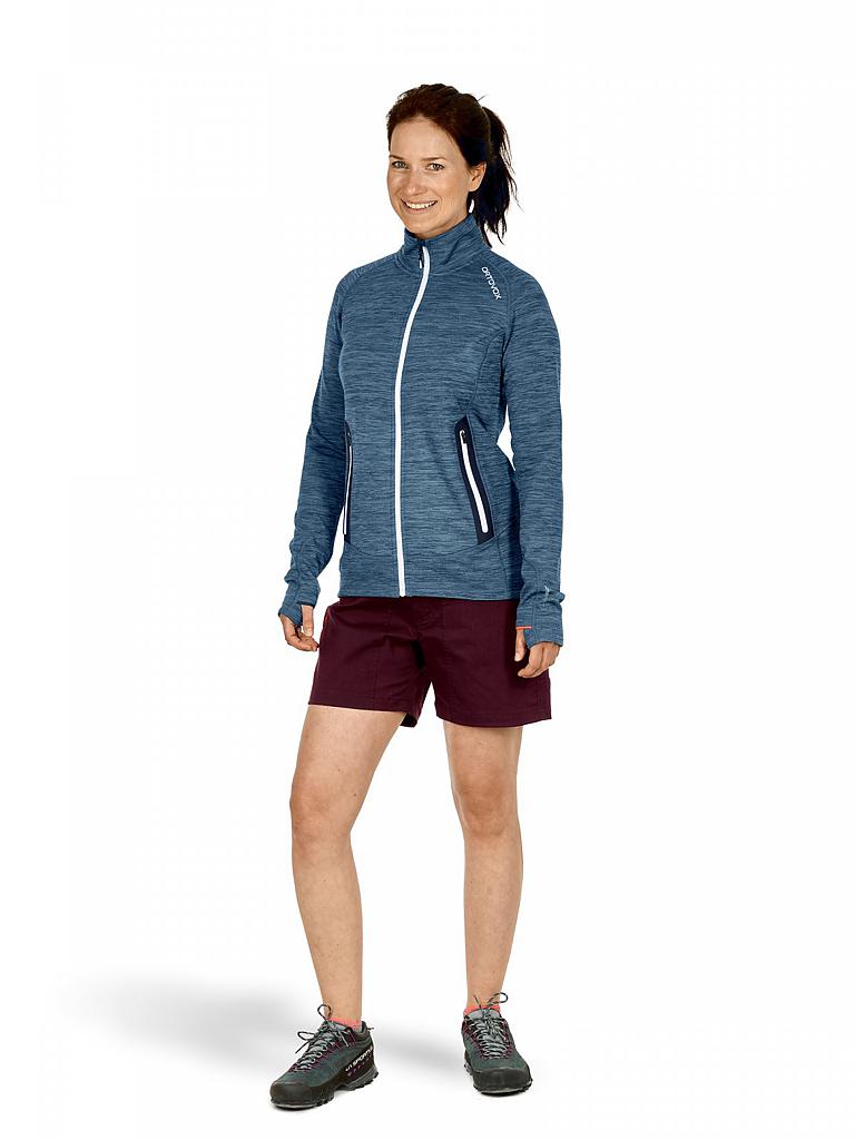 ORTOVOX | Damen Fleecejacke Fleece Light Melange | blau
