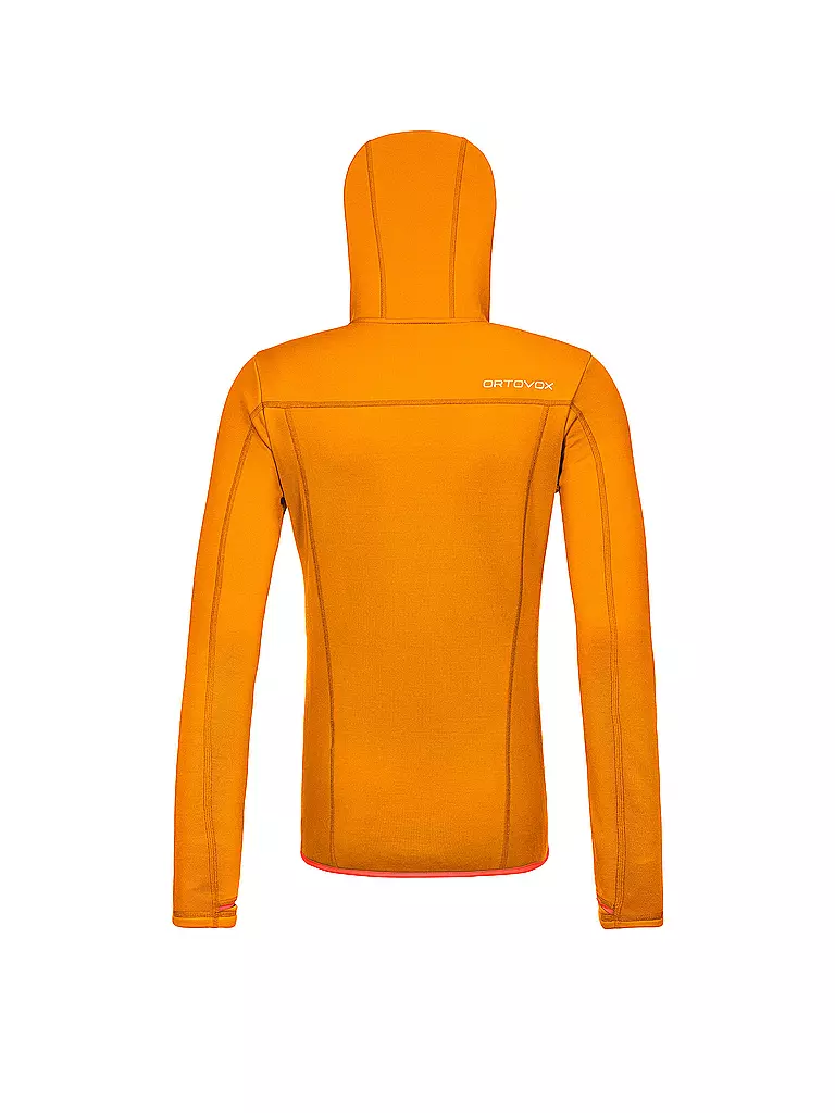 ORTOVOX | Damen Fleecejacke Hoodie | orange