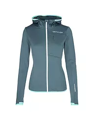 ORTOVOX | Damen Fleecejacke Light Grid | petrol