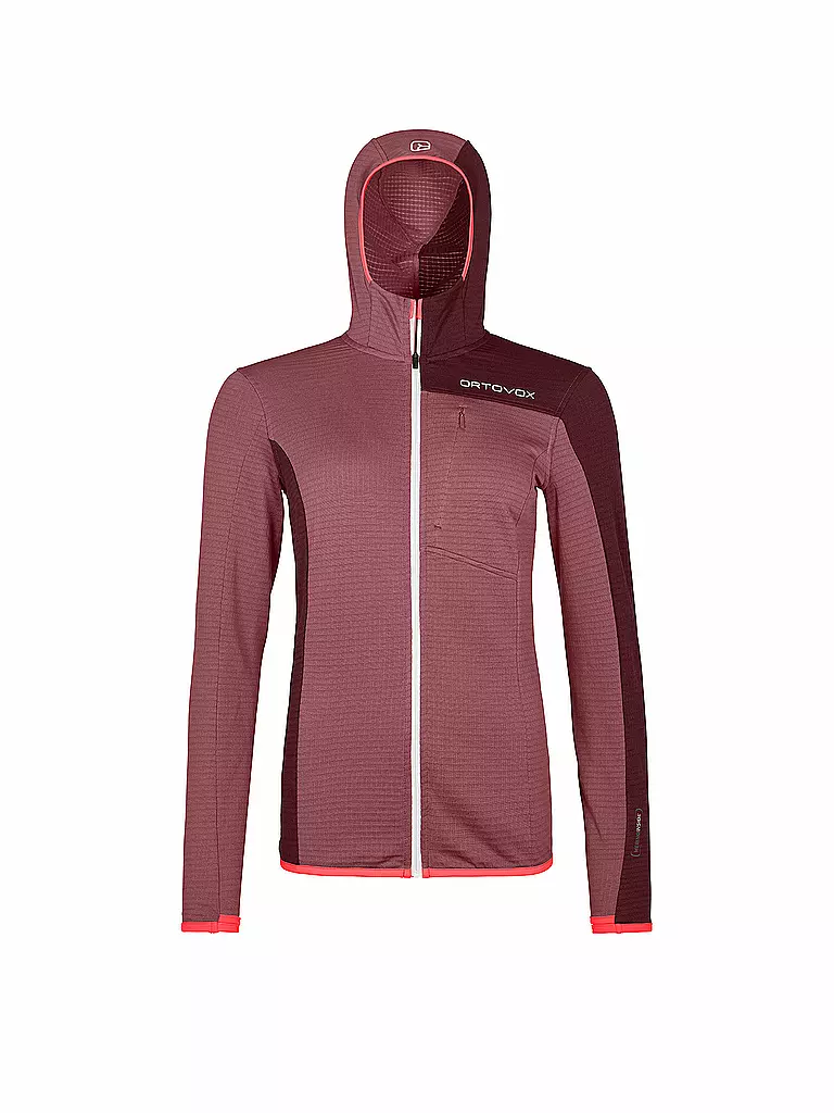 ORTOVOX | Damen Fleecejacke Light Grid | rot