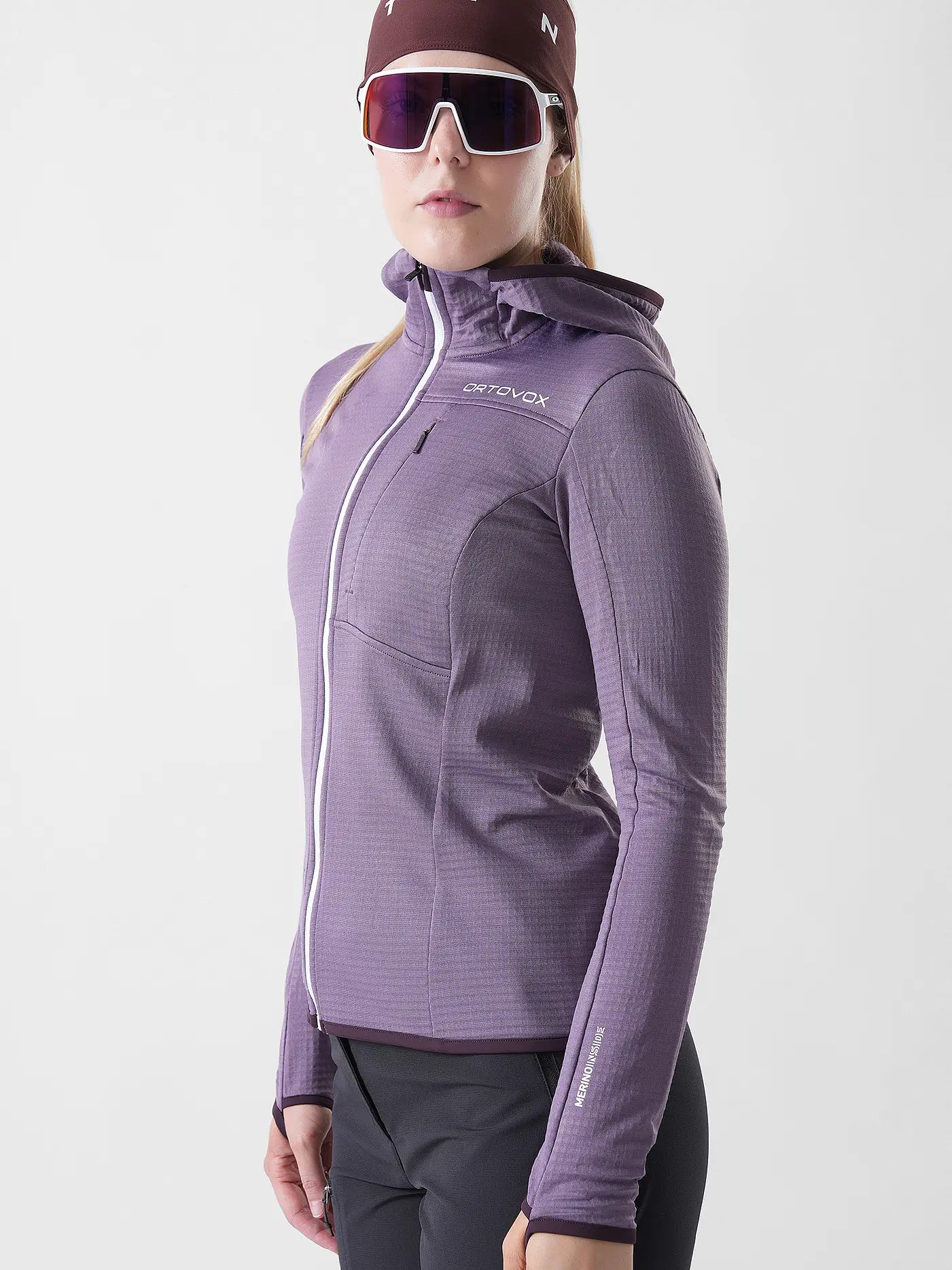 ORTOVOX | Damen Fleecejacke Light Grid | lila
