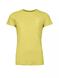 ORTOVOX | Damen Funktionsshirt 120 COOL Tec Duo | gelb