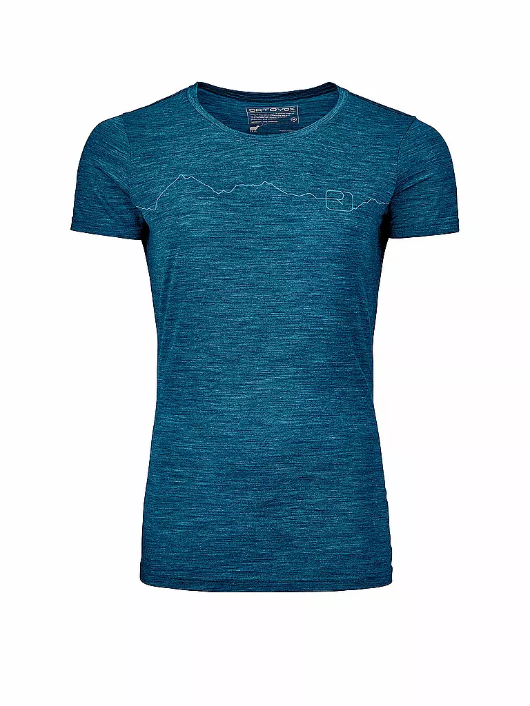 ORTOVOX | Damen Funktionsshirt 150 Cool Mountain | Petrol