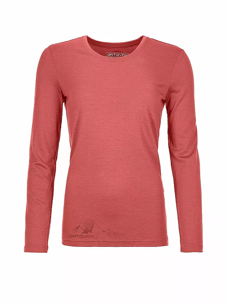 ORTOVOX | Damen Funktionsshirt 185 Merino Logo | koralle