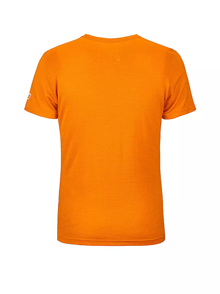 ORTOVOX | Damen Funktionsshirt 185 Merino Square | orange