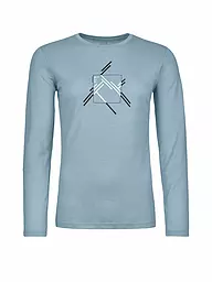 ORTOVOX | Damen Funktionsshirt Cutout 185 Merino | hellblau