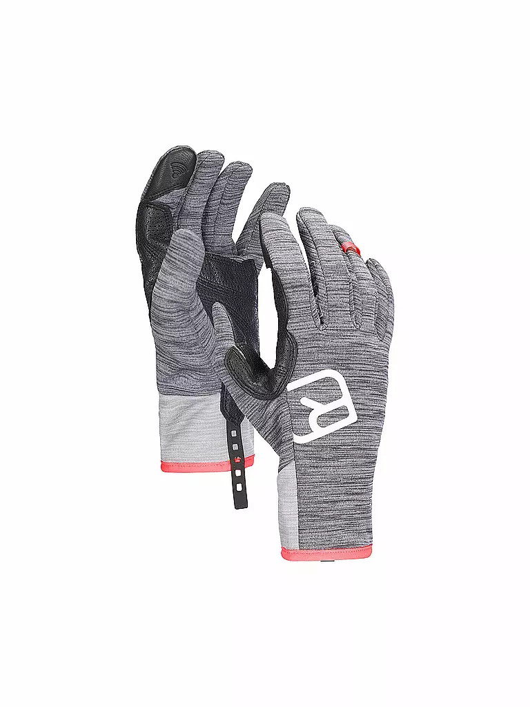 ORTOVOX Fleece Damen grau Handschuhe Light