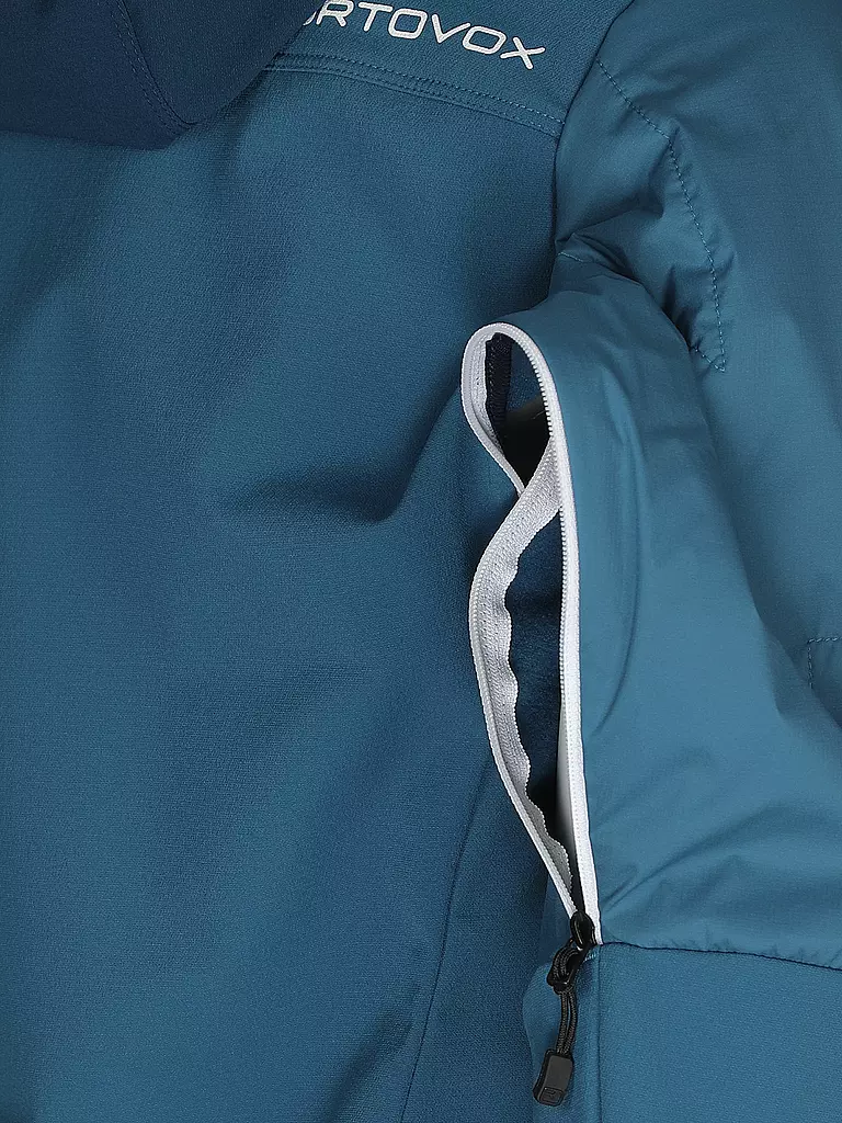 ORTOVOX | Damen Hybridjacke Col.Becchei Hoodie | blau