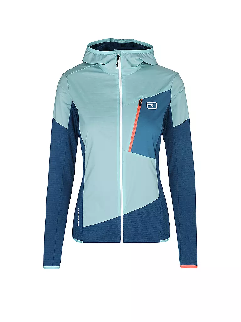 ORTOVOX | Damen Hybridjacke Ladiz Hoodie | dunkelblau