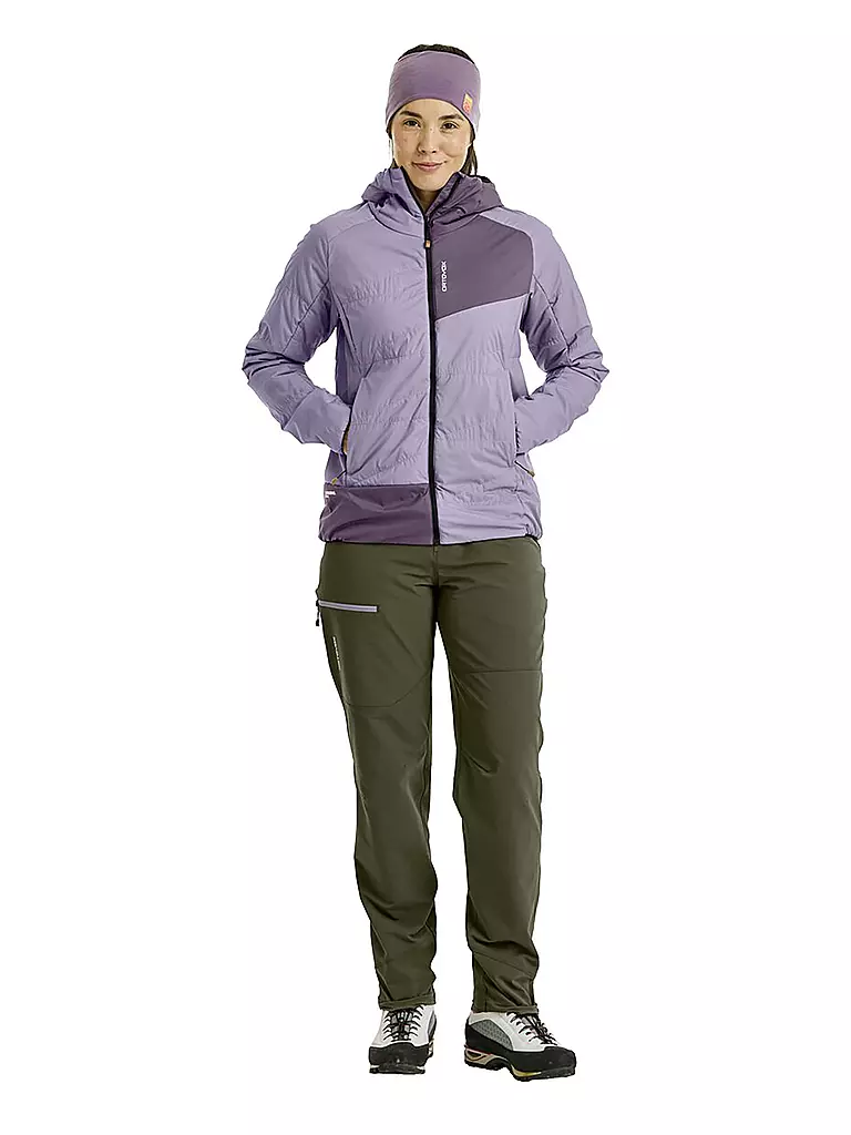 ORTOVOX | Damen Isojacke Piz Duan SW Hoodie | lila