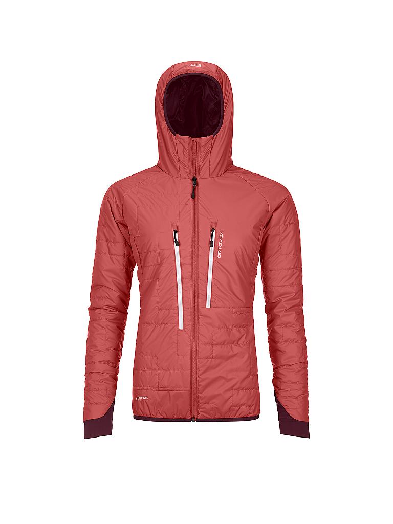 ORTOVOX | Damen Isolationsjacke SWISSWOOL PIZ BOÈ | Koralle