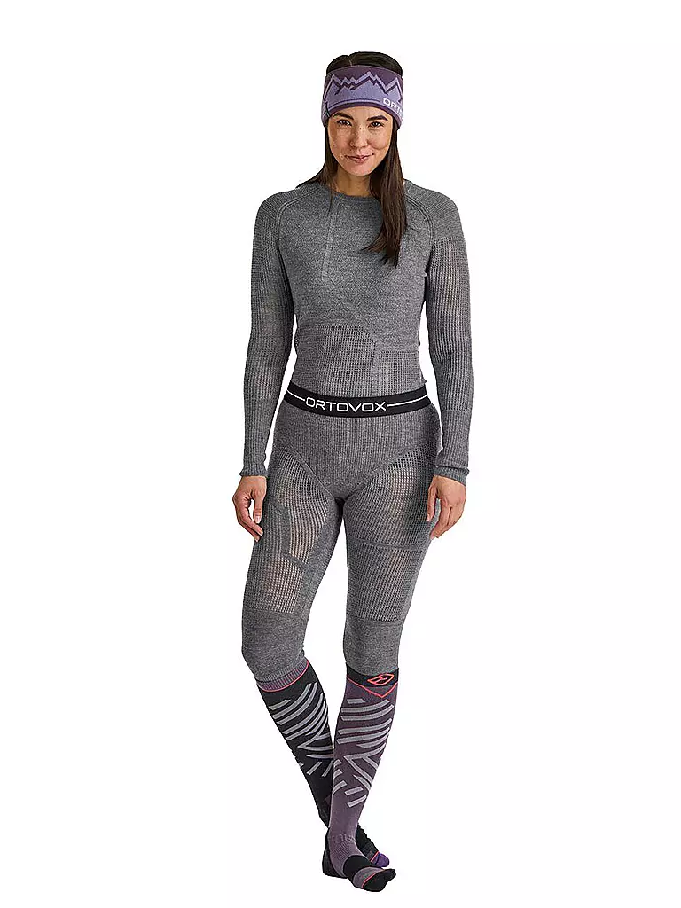 ORTOVOX | Damen Skitourensocken Long | Grau