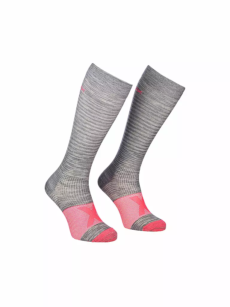 ORTOVOX | Damen Skitourensocken Tour Compression Long Socks | grau