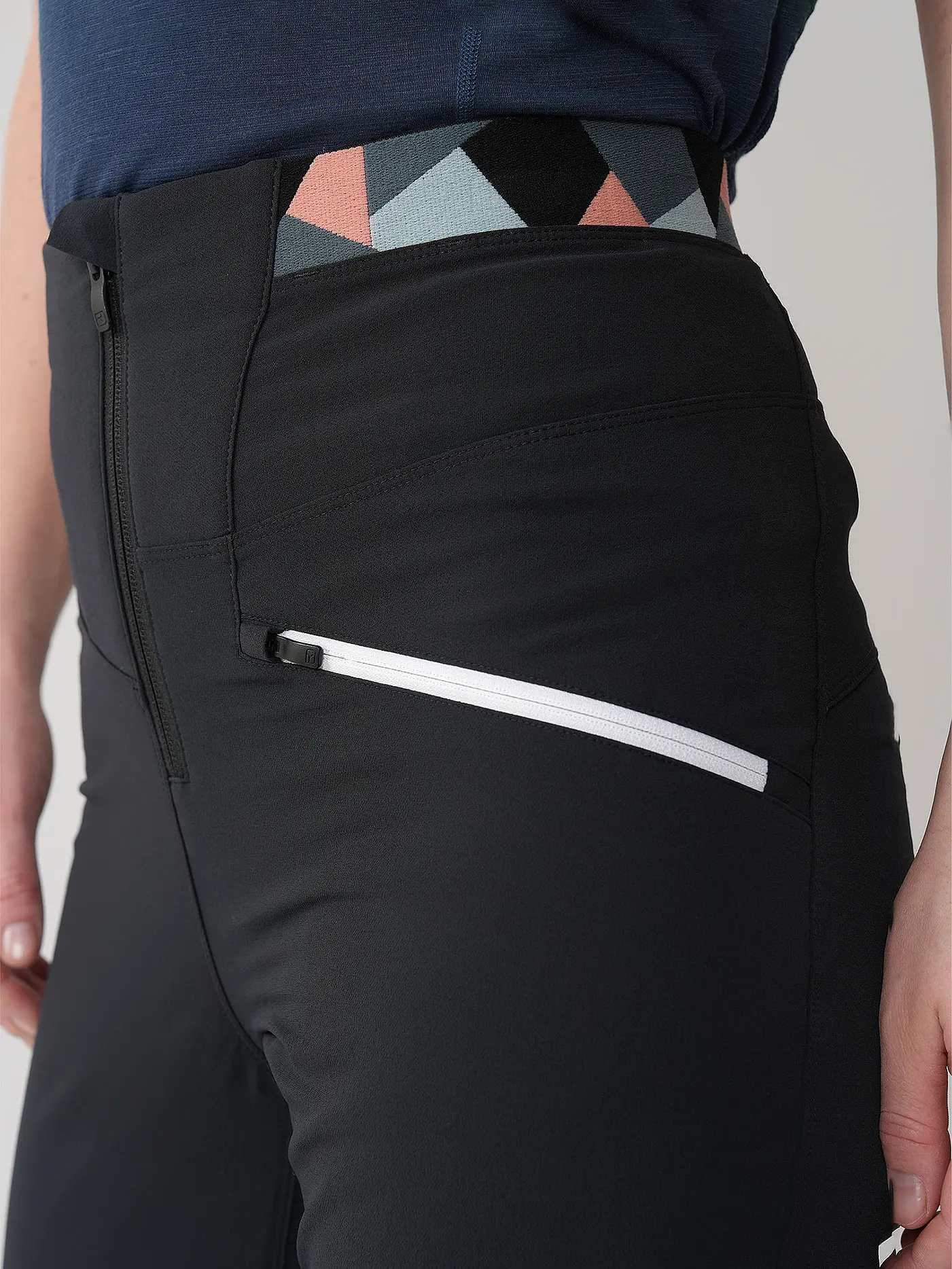 ORTOVOX | Damen Softshell Tourenhose Punta Berrino Stretch | schwarz
