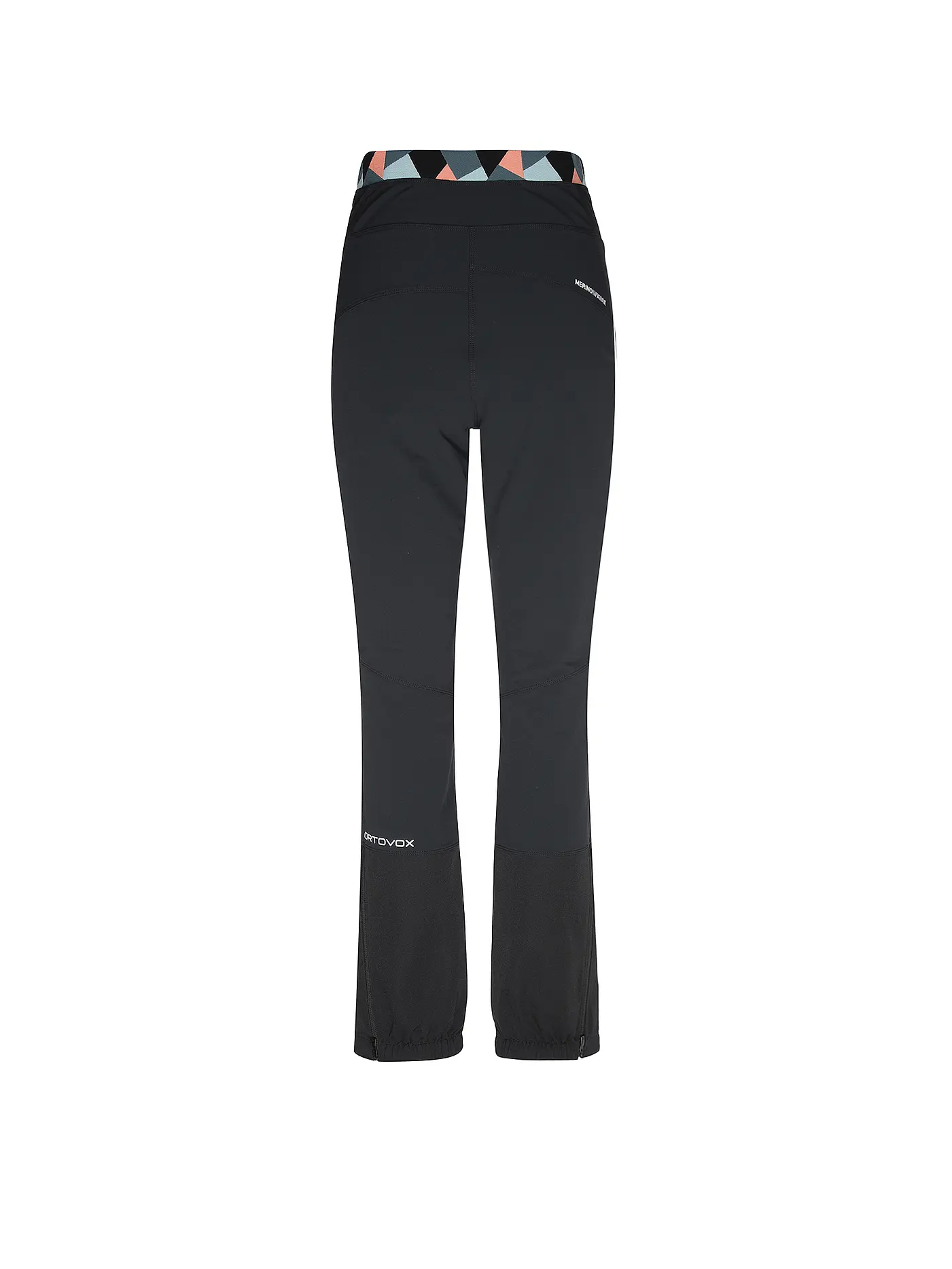 ORTOVOX | Damen Softshell Tourenhose Punta Berrino Stretch | schwarz