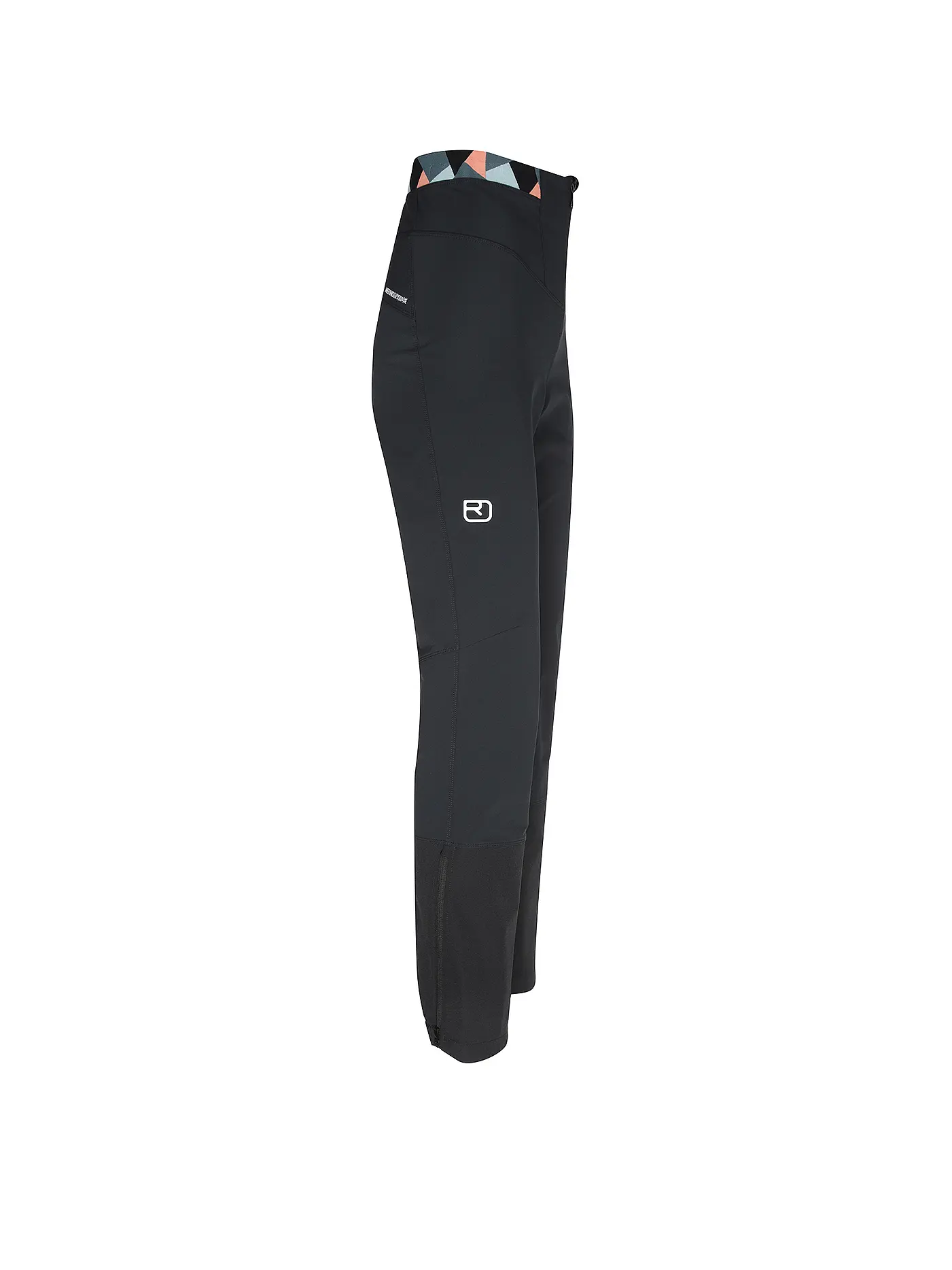 ORTOVOX | Damen Softshell Tourenhose Punta Berrino Stretch | schwarz