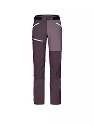 ORTOVOX | Damen Softshell Wanderhose Westalpen | beere