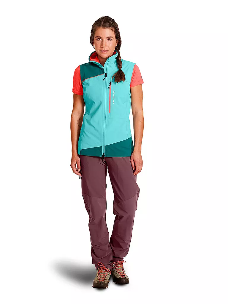 ORTOVOX | Damen Softshell Weste Pala | mint