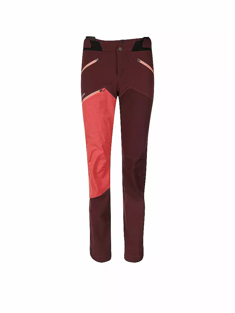 ORTOVOX | Damen Softshellhose Westalpen | rot