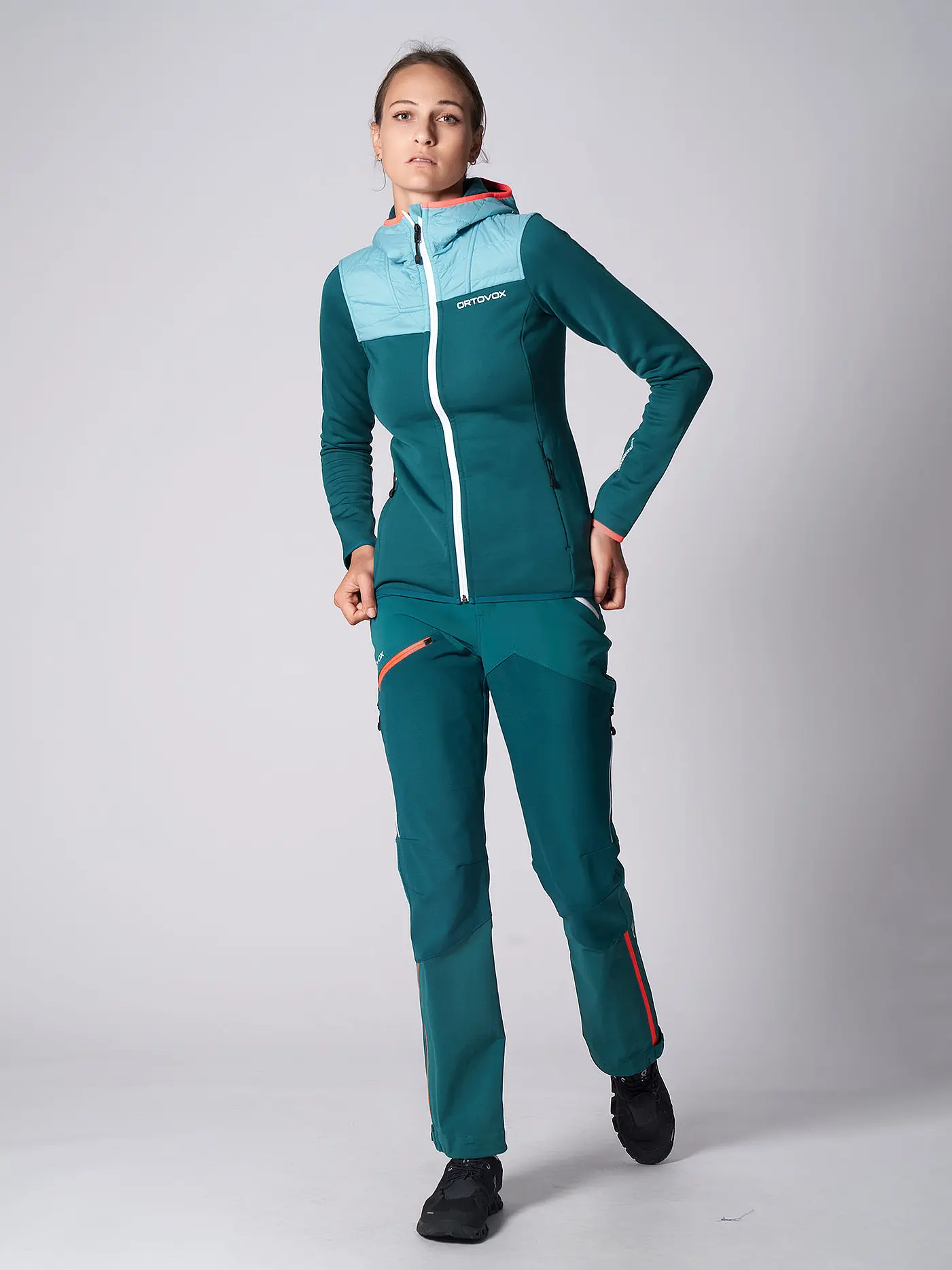 ORTOVOX | Damen Softshellhose Westalpen | petrol
