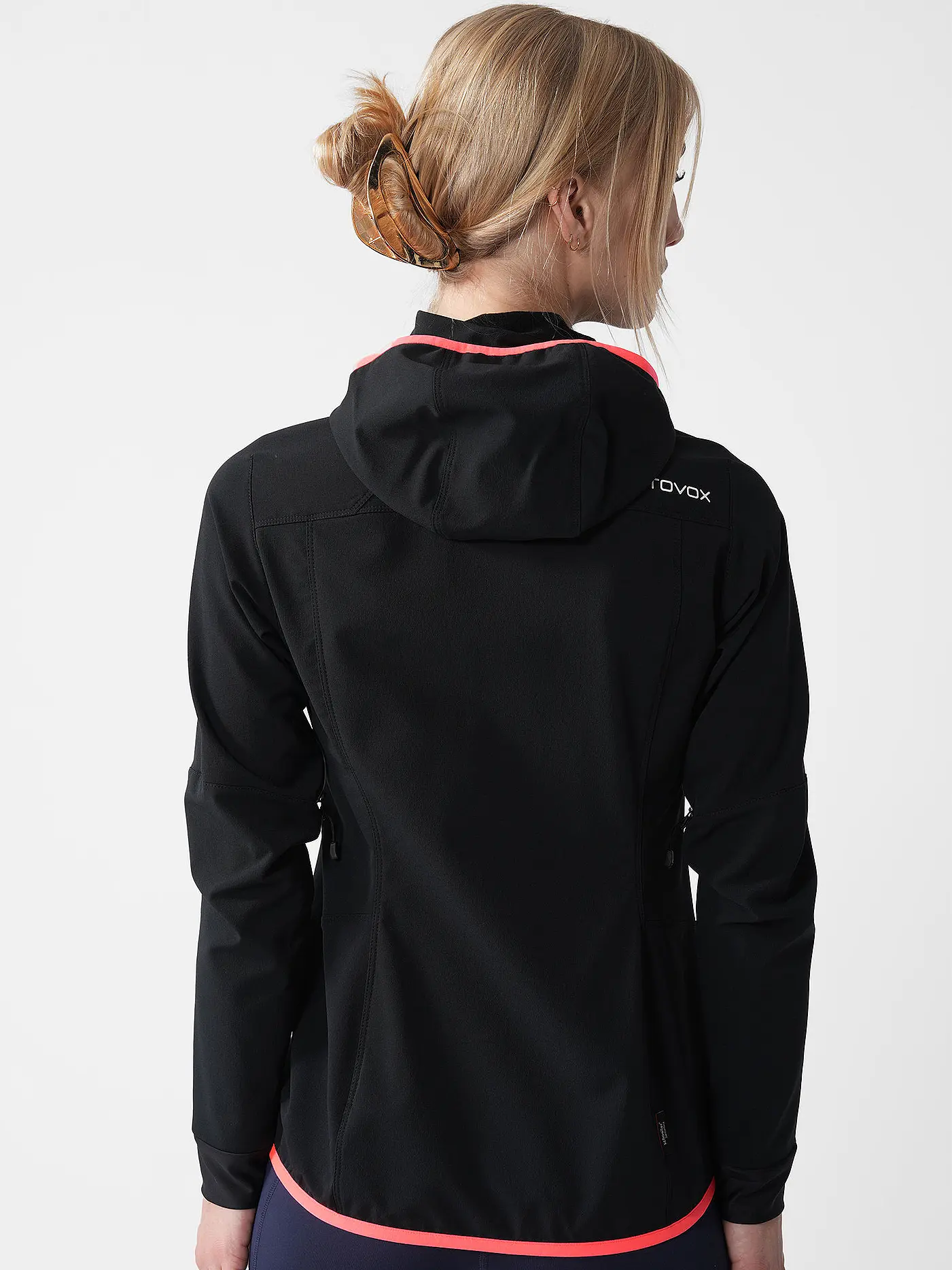 ORTOVOX | Damen Softshelljacke Col Becchei Hoodie | schwarz