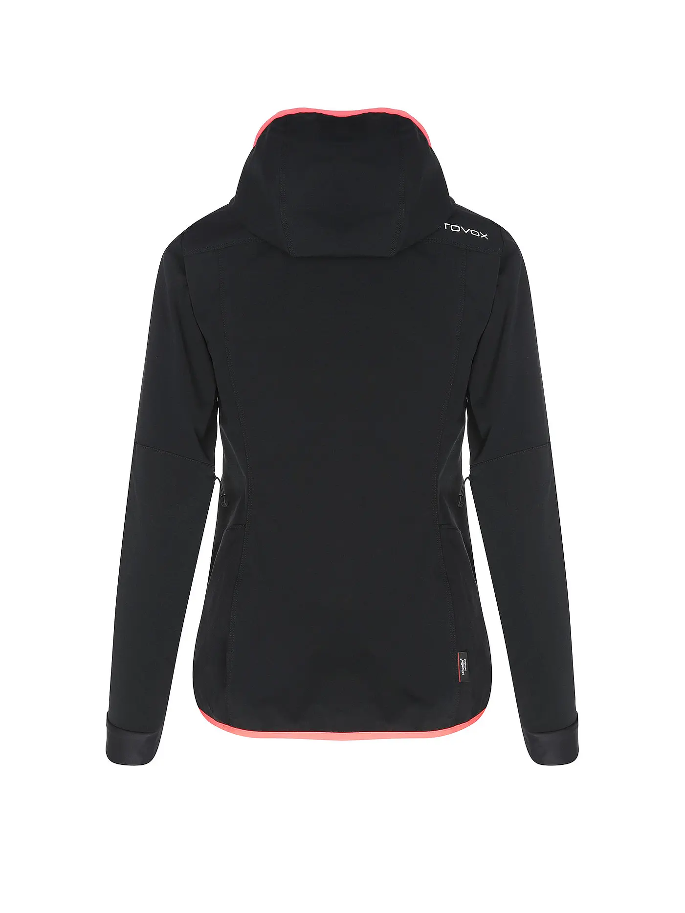 ORTOVOX | Damen Softshelljacke Col Becchei Hoodie | schwarz