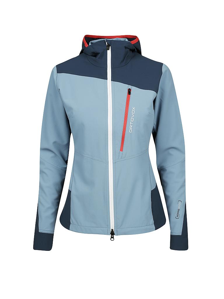 ORTOVOX | Damen Softshelljacke Pala Hoody | blau