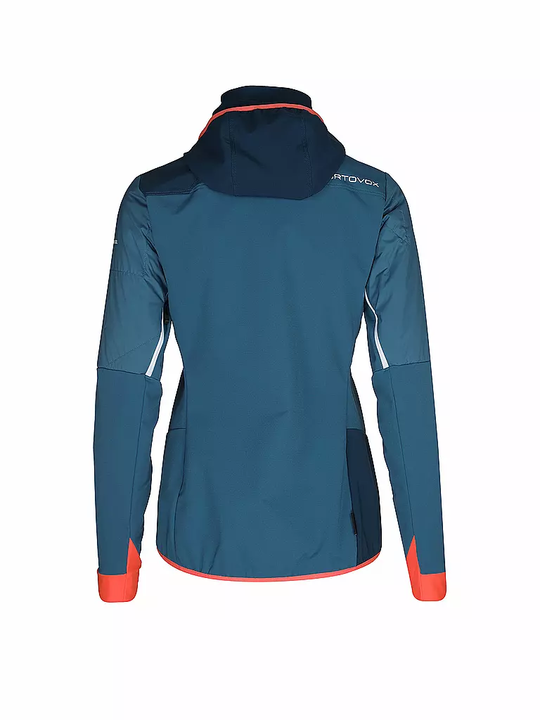 ORTOVOX | Damen Touren Hybridjacke Col.Becchei Hoodie | blau