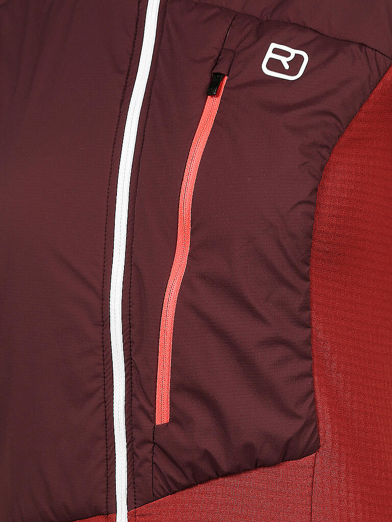 ORTOVOX | Damen Touren Hybridjacke Westalpen | rot