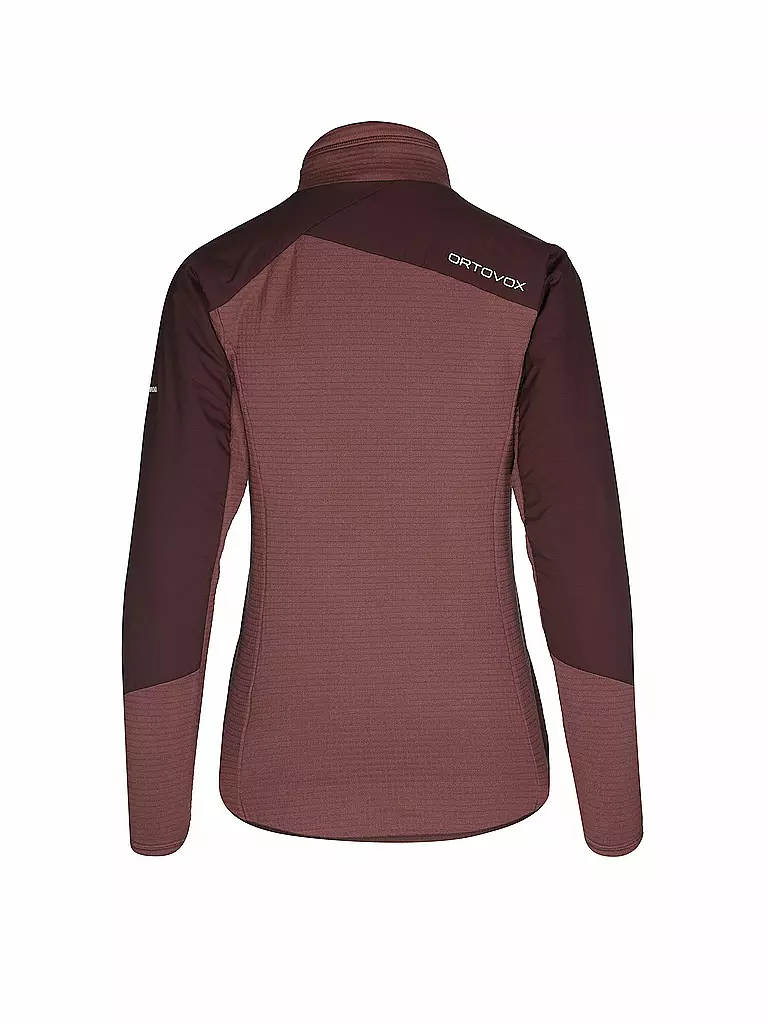 ORTOVOX | Damen Touren Hybridjacke Westalpen | dunkelrot