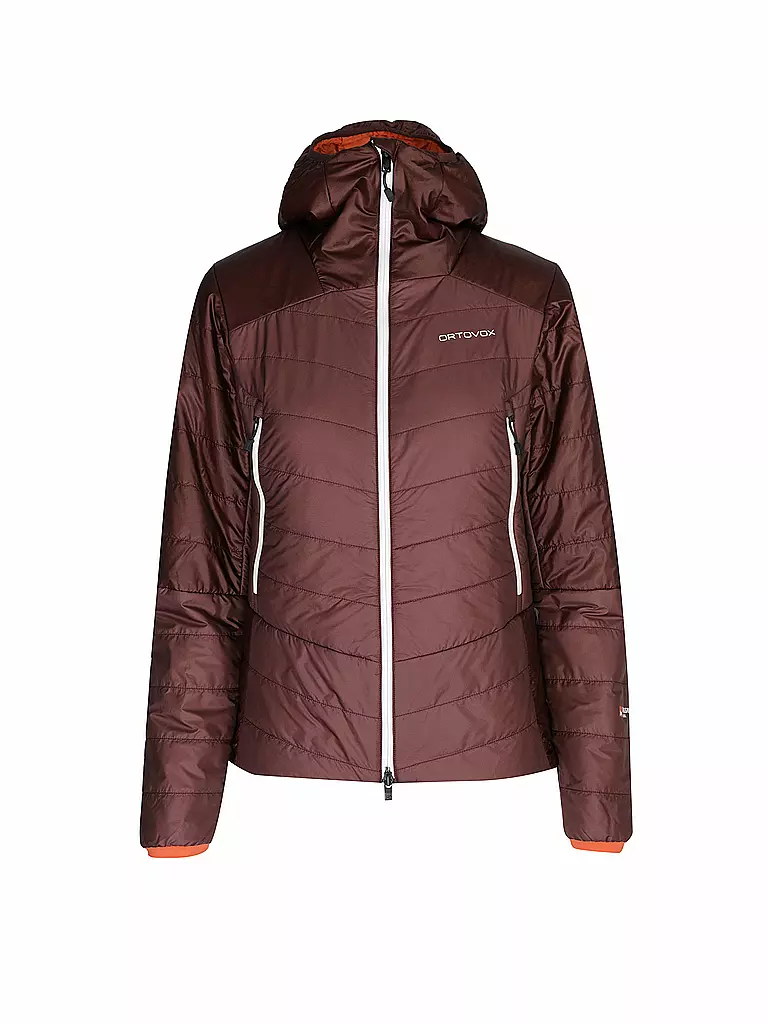 ORTOVOX | Damen Touren Isojacke Westalpen Swisswool Hoodie | beere