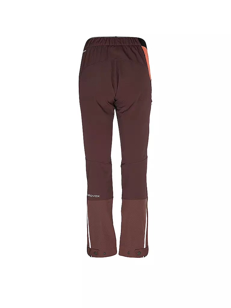 ORTOVOX | Damen Touren Softshellhose Col Becchei | beere