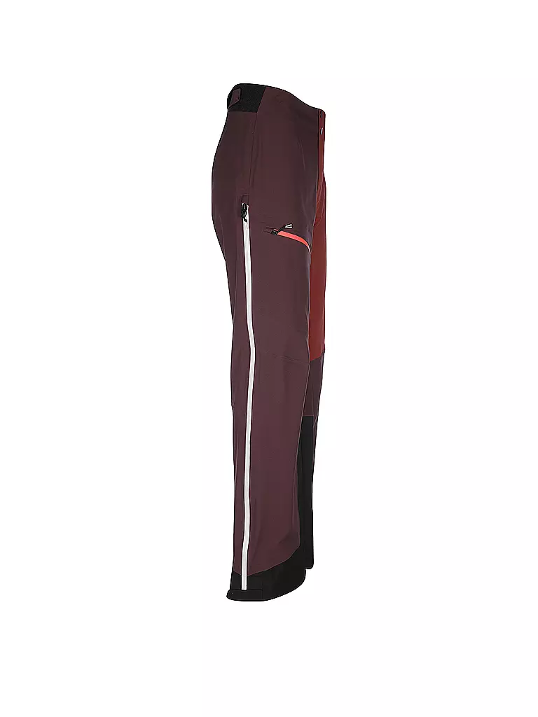 ORTOVOX | Damen Tourenhose Ortler 3L | rot