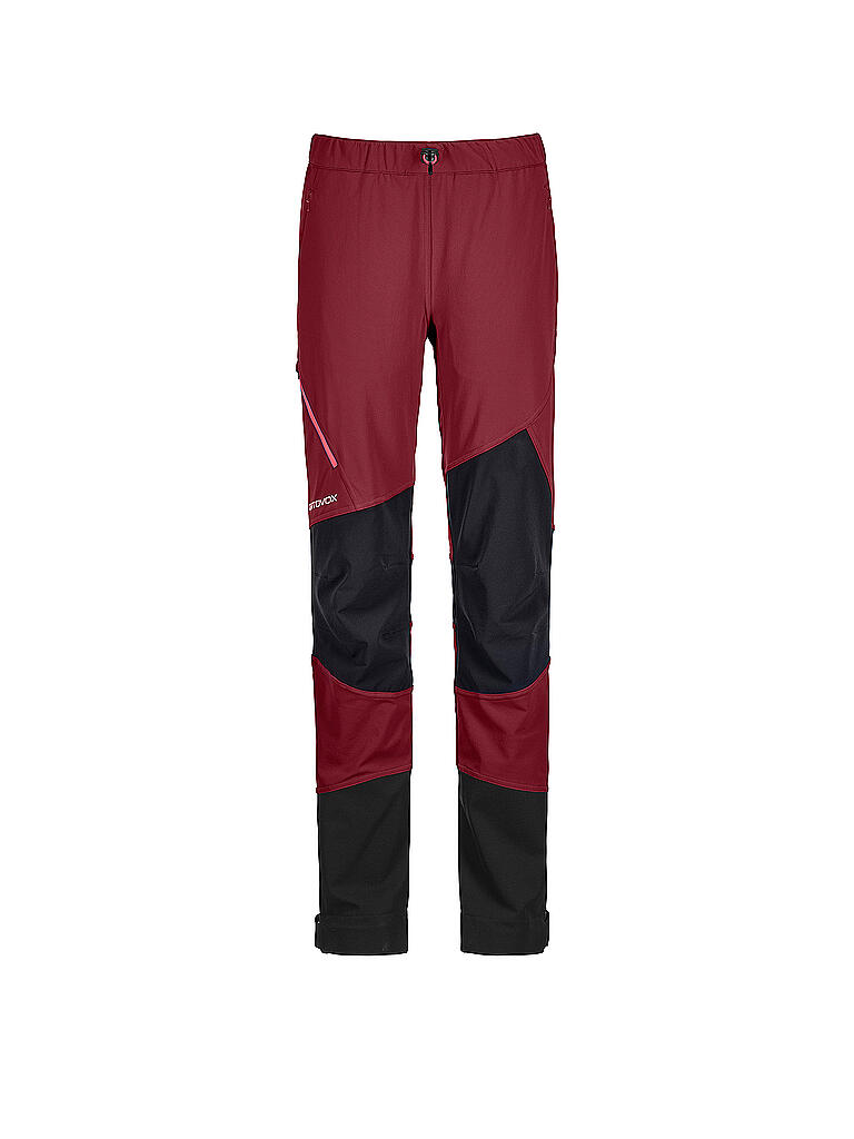 ORTOVOX | Damen Tourenhose Piz Duleda | rot