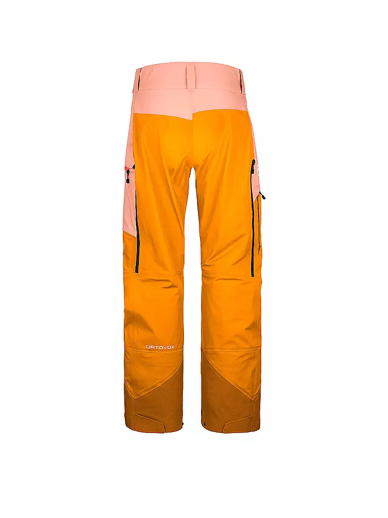 ORTOVOX | Damen Tourenhose Ravine Shell 3L | orange