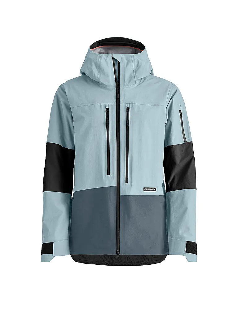ORTOVOX | Damen Tourenjacke Ravine Free 3L Hoodie | Hellblau