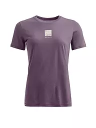 ORTOVOX | Damen Tourenshirt Abstract 120 Cool Tec | Lila
