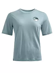 ORTOVOX | Damen Tourenshirt Round Landscape 140 Cool | hellblau