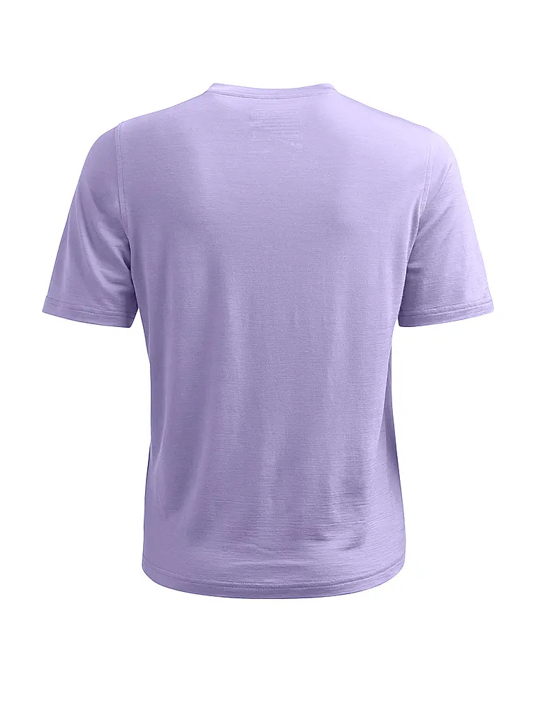 ORTOVOX | Damen Tourenshirt Round Landscape 140 Cool | lila
