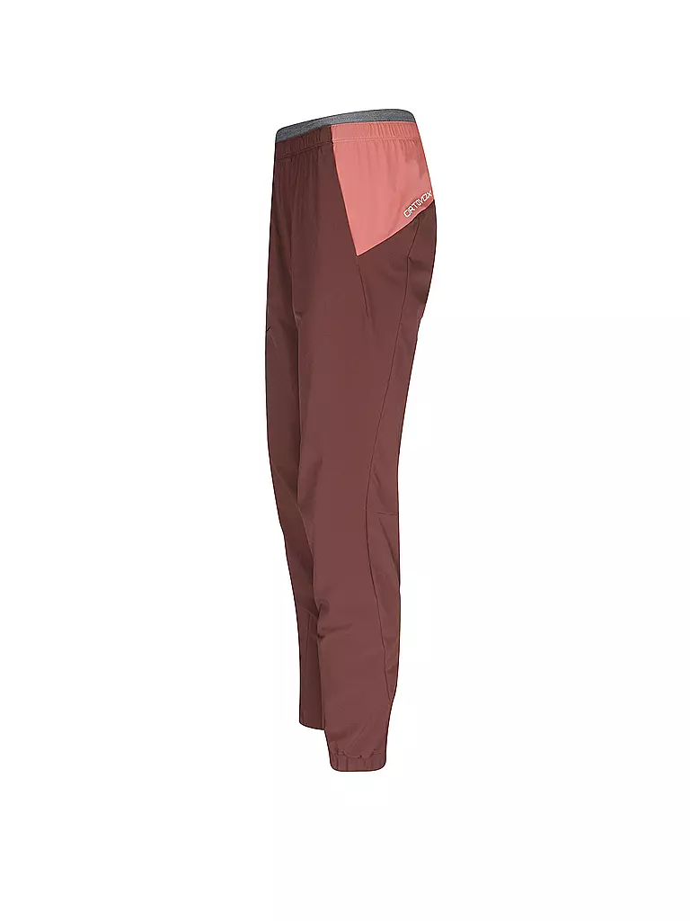 ORTOVOX | Damen Wanderhose Piz Selva | dunkelrot